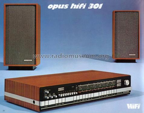 Opus HiFi 301; Telefunken (ID = 2087419) Radio