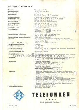 Opus-Stereo 2004; Telefunken (ID = 2101837) Radio