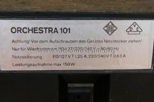 Orchestra HiFi 101; Telefunken (ID = 910092) Radio