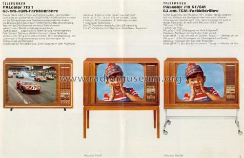 Palcolor 719ST Ch= FS69-4709; Telefunken (ID = 765921) Television