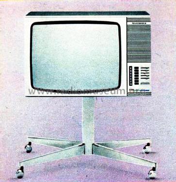 PALcolor 741T; Telefunken (ID = 2086659) Television