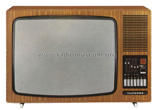 PALcolor 782 supersonic Ch= 710B; Telefunken (ID = 2680681) Television
