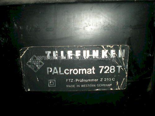 Palcromat 728T; Telefunken (ID = 1517505) Televisión