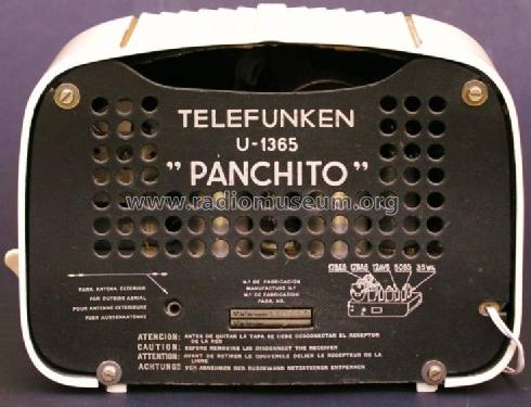 Panchito U1365; Telefunken (ID = 1044540) Radio