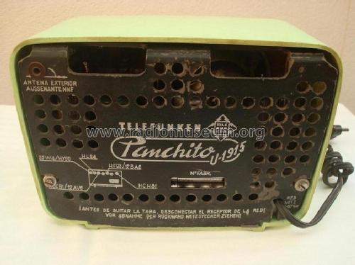 Panchito U1915; Telefunken (ID = 1166004) Radio