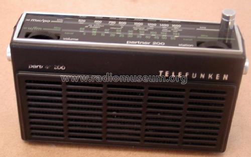 Partner 200; Telefunken (ID = 102167) Radio