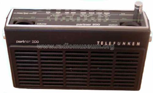 Partner 200; Telefunken (ID = 375459) Radio