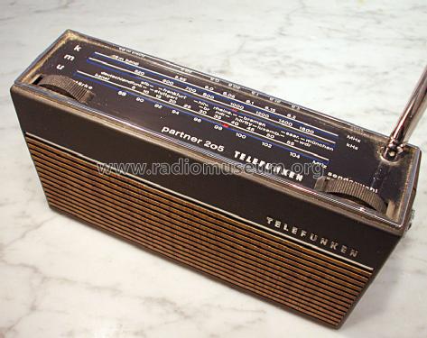 Partner 205; Telefunken (ID = 1369948) Radio