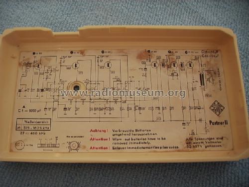 Partner II ; Telefunken (ID = 768747) Radio