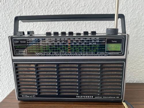 Partner International 101; Telefunken (ID = 2881952) Radio