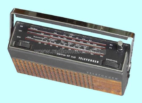 partner NT305; Telefunken (ID = 1465258) Radio