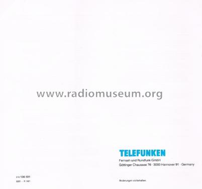 Partner RP300; Telefunken (ID = 2098084) Radio