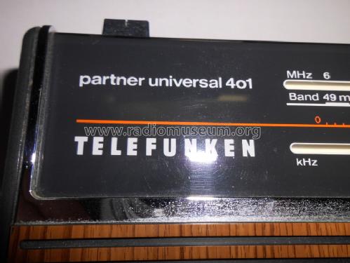 partner universal 401; Telefunken (ID = 1669619) Radio