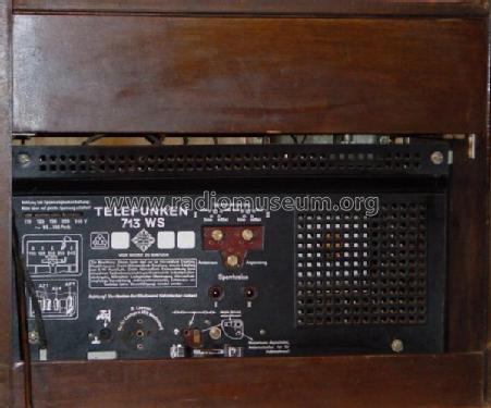 Phono 713WS ; Telefunken (ID = 4069) Radio