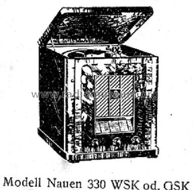 Phono-Nauen 330GS ; Telefunken (ID = 1508456) Radio