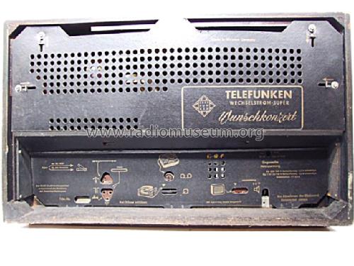 Phono-Super Wunschkonzert ; Telefunken (ID = 315910) Radio