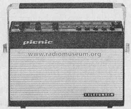 Picnic 201L; Telefunken (ID = 443244) Radio