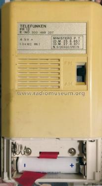 Pocket Radio PR 12; Telefunken (ID = 2048308) Radio