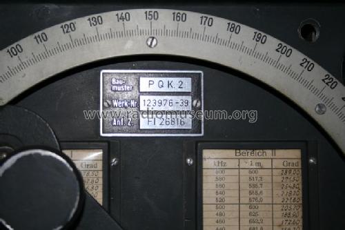 Prüf Quarz Kontrollgerät PQK.2 124-208A ; Telefunken (ID = 1570985) Equipment