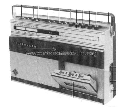 Radio Cassette KR-50; Telefunken (ID = 3173930) Radio