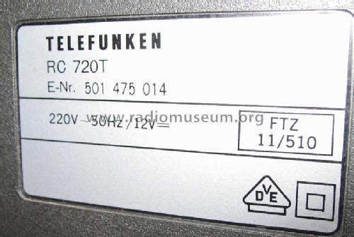 RC720T; Telefunken (ID = 392309) Radio