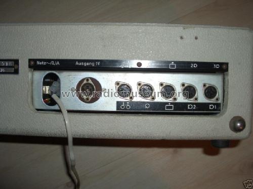 Reisemischpult ELA V518; Telefunken (ID = 320997) Ampl/Mixer