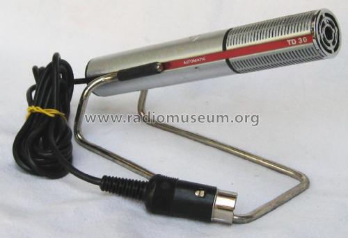 Reporter-Mikrofon TD30 automatic; Telefunken (ID = 2267945) Microphone/PU