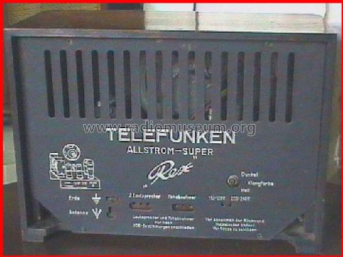 Rex ; Telefunken (ID = 33563) Radio