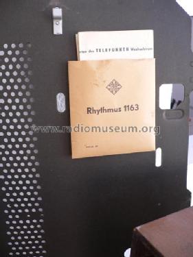 Rhythmus 1163; Telefunken (ID = 1731885) Radio