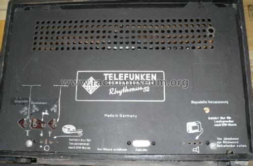 Rhythmus 52W; Telefunken (ID = 1346528) Radio