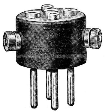 Röhren-Zwischen-Stecker BW; Telefunken (ID = 2609132) Bauteil