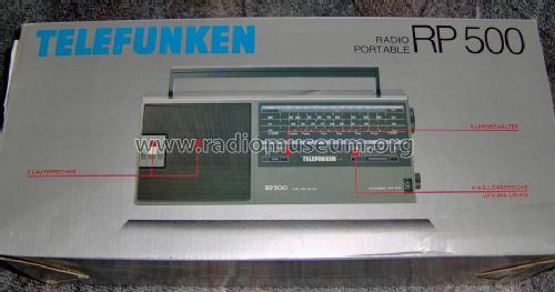 RP500; Telefunken (ID = 1711414) Radio