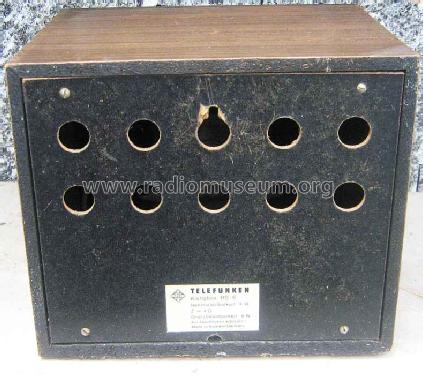 Klangbox RS6; Telefunken (ID = 1292602) Speaker-P