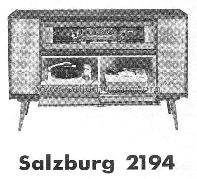 Salzburg 2194; Telefunken (ID = 13657) Radio