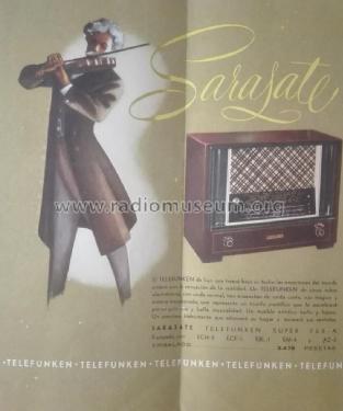 Sarasate 765A; Telefunken (ID = 2544008) Radio