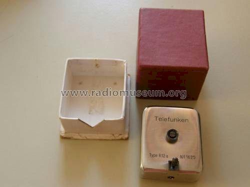 Schallplattenschneidkopf R12a; Telefunken (ID = 1308943) Microphone/PU