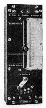 Schiebespulen-Empfänger E65; Telefunken (ID = 332888) Crystal