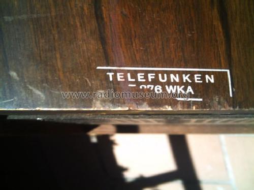 Sessel-Super 876WKA ; Telefunken (ID = 126605) Radio