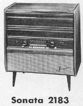 Sonata 2183; Telefunken (ID = 13630) Radio