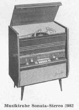 Sonata-Stereo 2082; Telefunken (ID = 374598) Radio