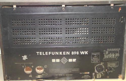 Spitzen-Super 898WK ; Telefunken (ID = 131807) Radio