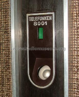 Spitzensuper 8001WK ; Telefunken (ID = 136441) Radio