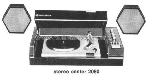 Stereo Center 2080; Telefunken (ID = 466476) Ampl/Mixer