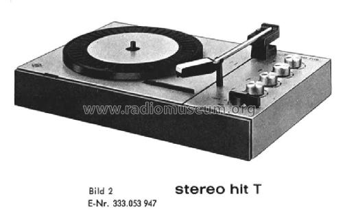 Stereo Hit T E.-Nr. 333 053 947; Telefunken (ID = 2681777) R-Player