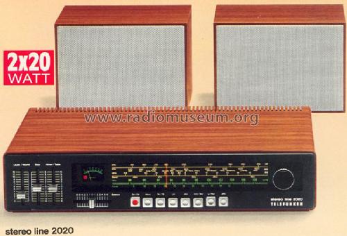 Stereo Line 2020; Telefunken (ID = 757164) Radio