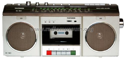 Stereo Radio Recorder RC-740; Telefunken (ID = 1346164) Radio