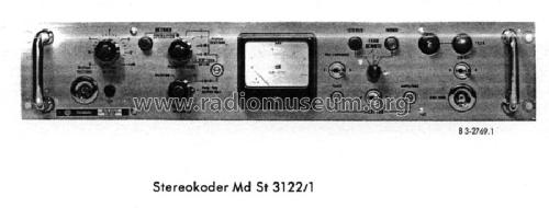 Stereokoder Md St 3122/1; Telefunken (ID = 263471) Misc
