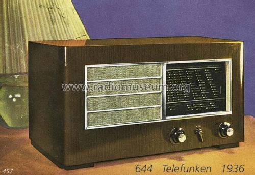 Super 644GW ; Telefunken (ID = 1117) Radio
