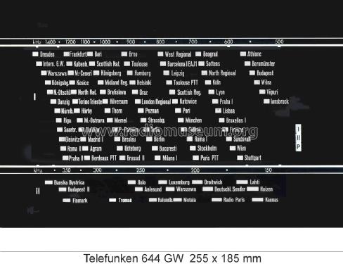 Super 644GW ; Telefunken (ID = 1552057) Radio