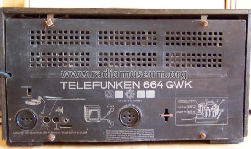 Super 664GWK ; Telefunken (ID = 152843) Radio
